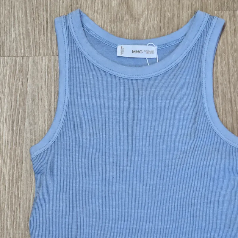 Camiseta Mango color azul