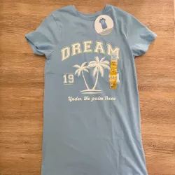 Camisón de color azul "Dream"