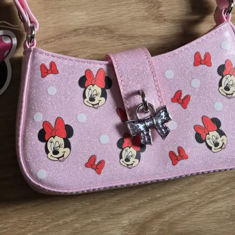 Cartera de Minnie Mouse color Rosada