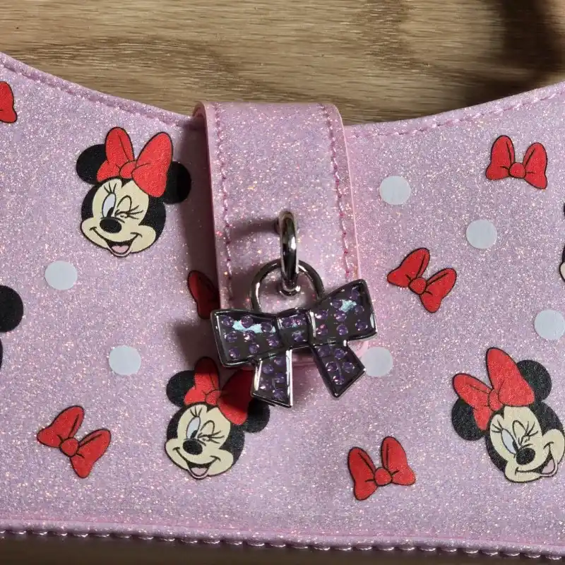 Cartera de Minnie Mouse color Rosada
