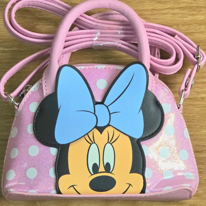 Cartera de Minnie Mouse color rosado