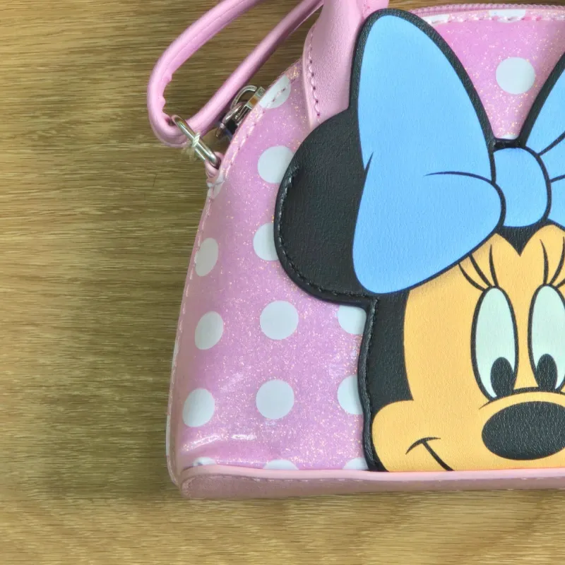 Cartera de Minnie Mouse color rosado