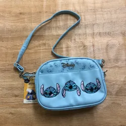 Carterita de Stitch color azul