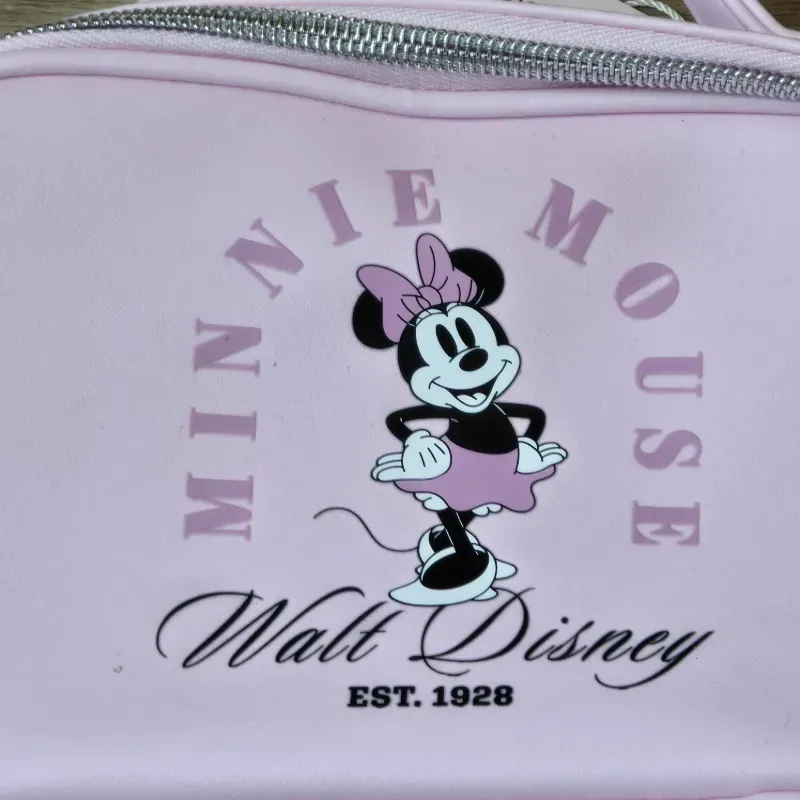 Cartuchera de Minnie Mouse color rosa