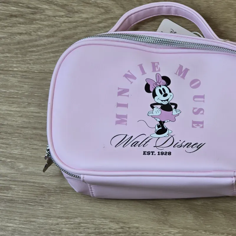 Cartuchera de Minnie Mouse color rosa
