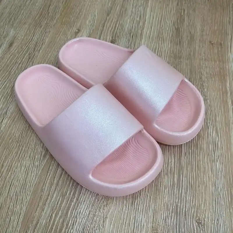 Chancletas color rosado