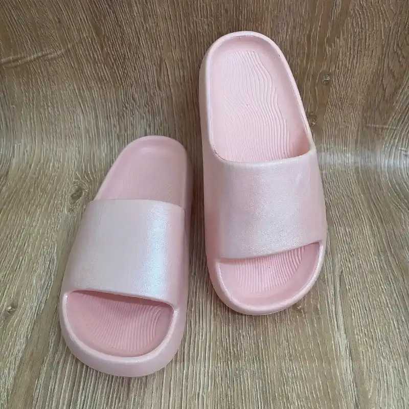 Chancletas color rosado