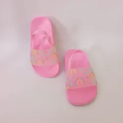 Chancletas de arcoiris 