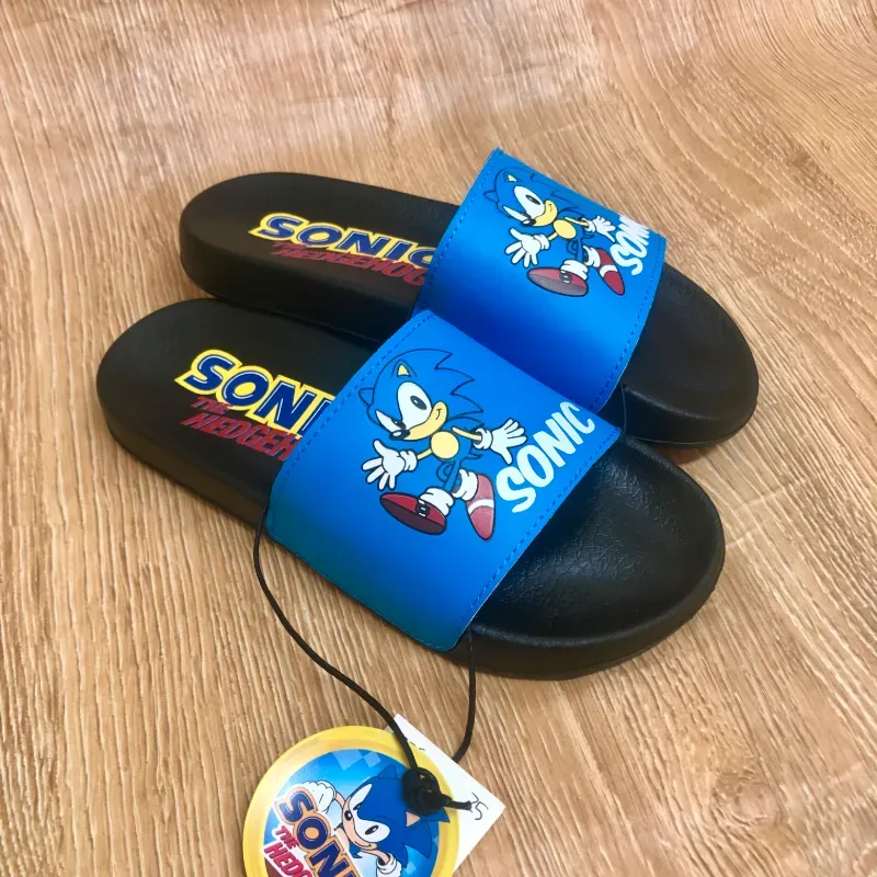 Chancletas de Sonic color azul
