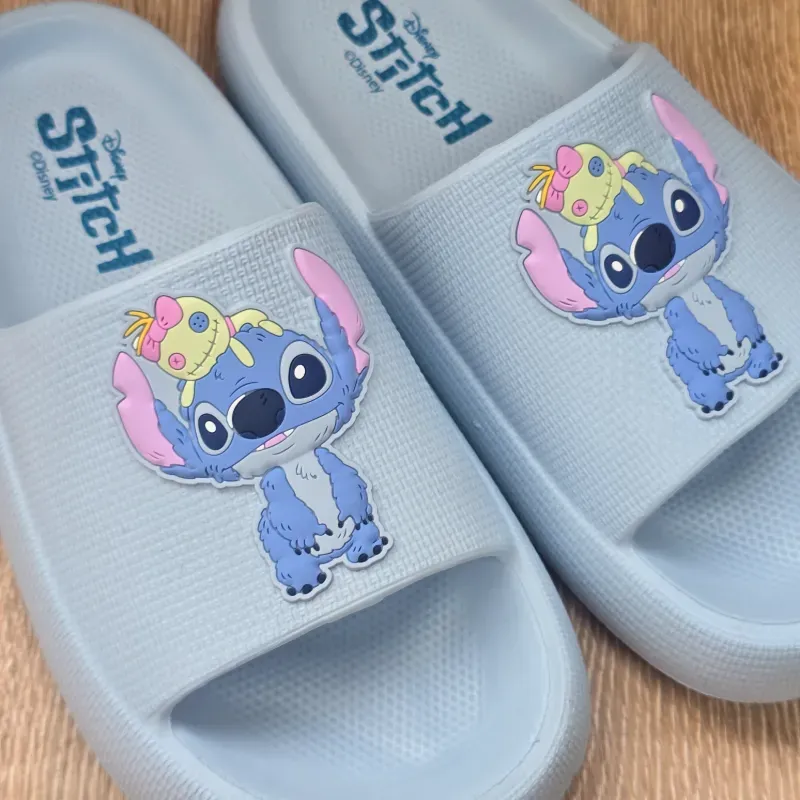 Chancletas de Stich color azul