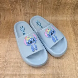 Chancletas de Stich color azul