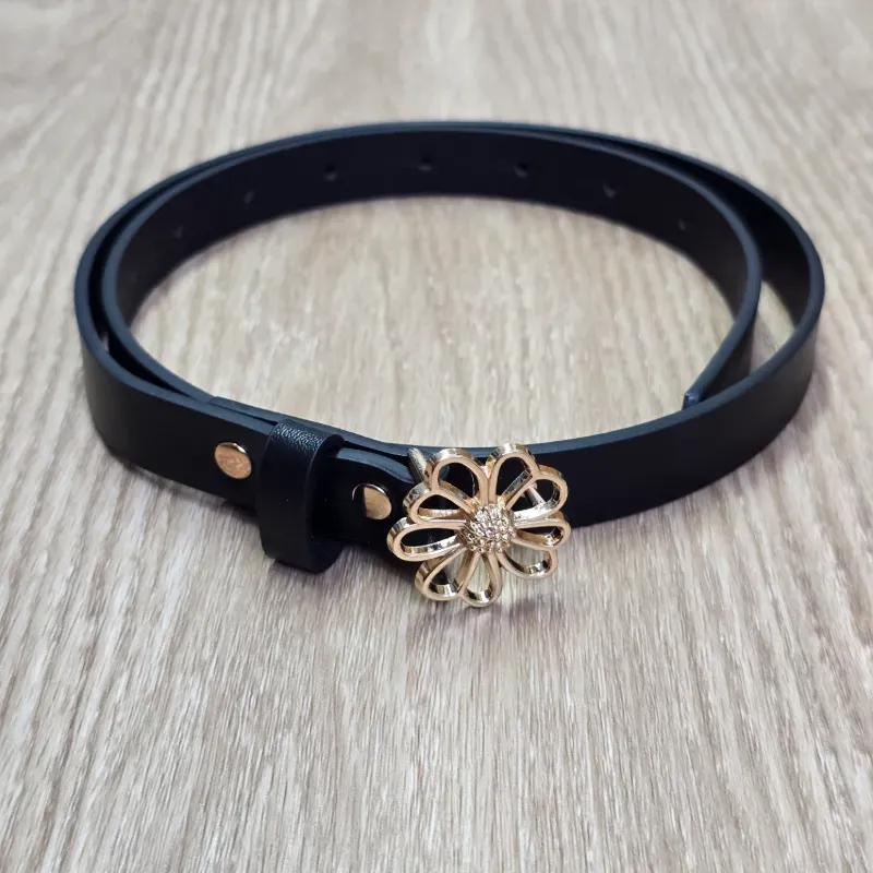 Cinto de niña con hebilla de Flor