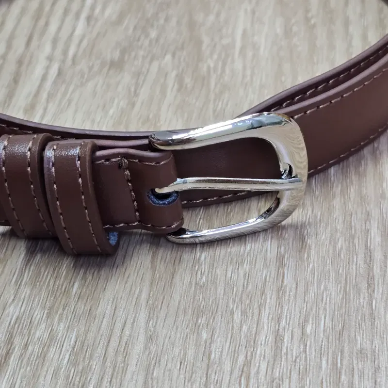 Cinto estilo cuero color Carmelita