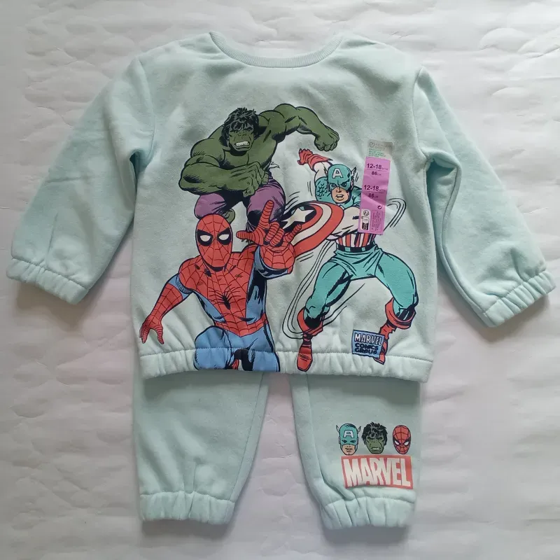 Conjunto azul claro "Marvel"