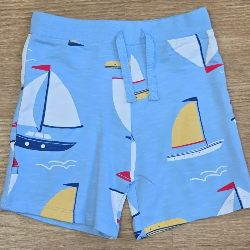 Conjunto azul de barcos