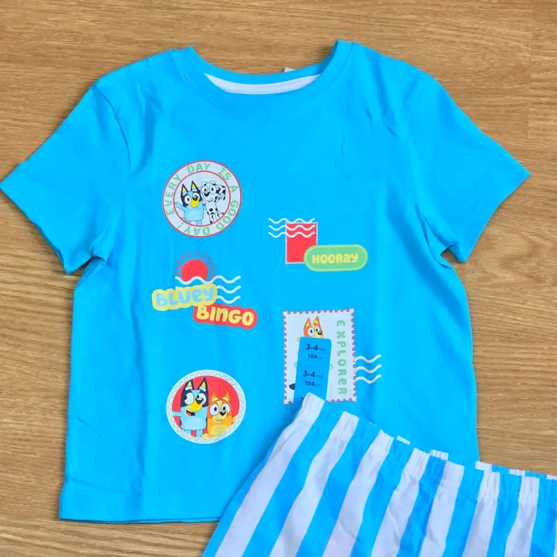 Conjunto azul de Bluey