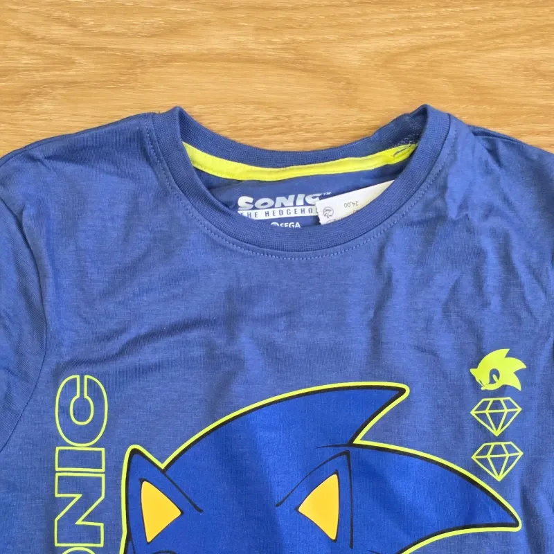 Conjunto azul de Sonic