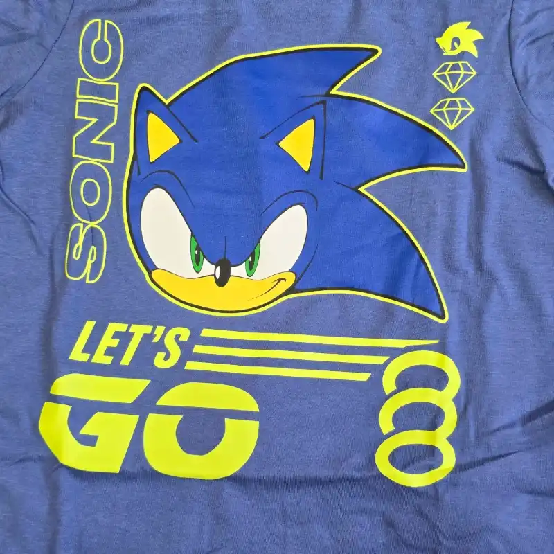 Conjunto azul de Sonic