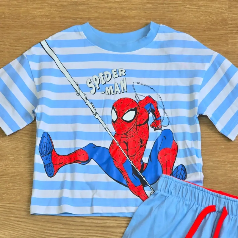 Conjunto azul de Spiderman
