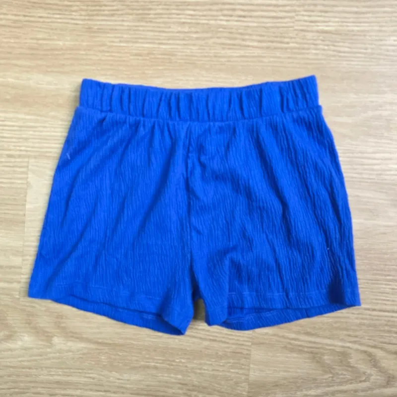 Conjunto azul fruncida