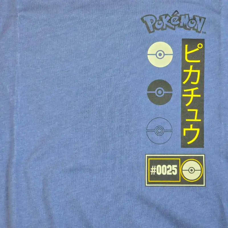 Conjunto Azul y Gris oscuro Pokemon