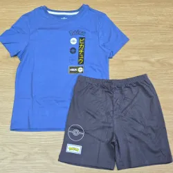 Conjunto Azul y Gris oscuro Pokemon