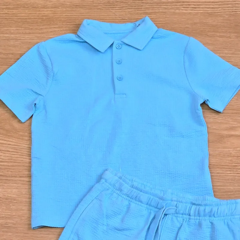 Conjunto color azul de Polo