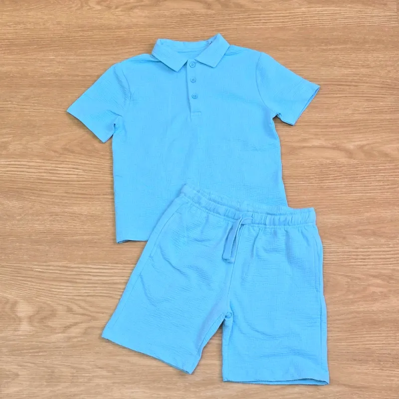 Conjunto color azul de Polo