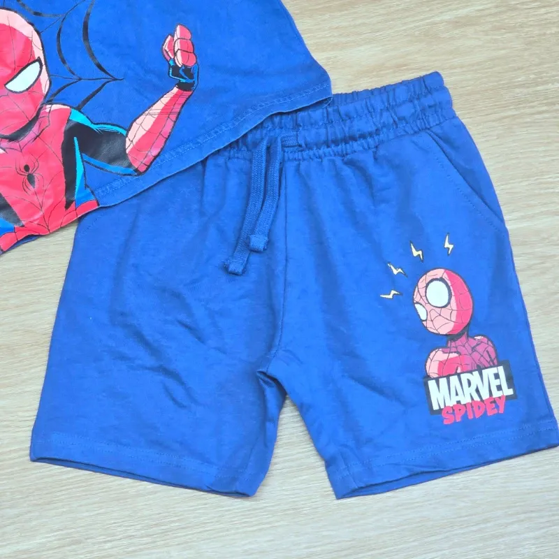 Conjunto color azul oscuro de Spiderman