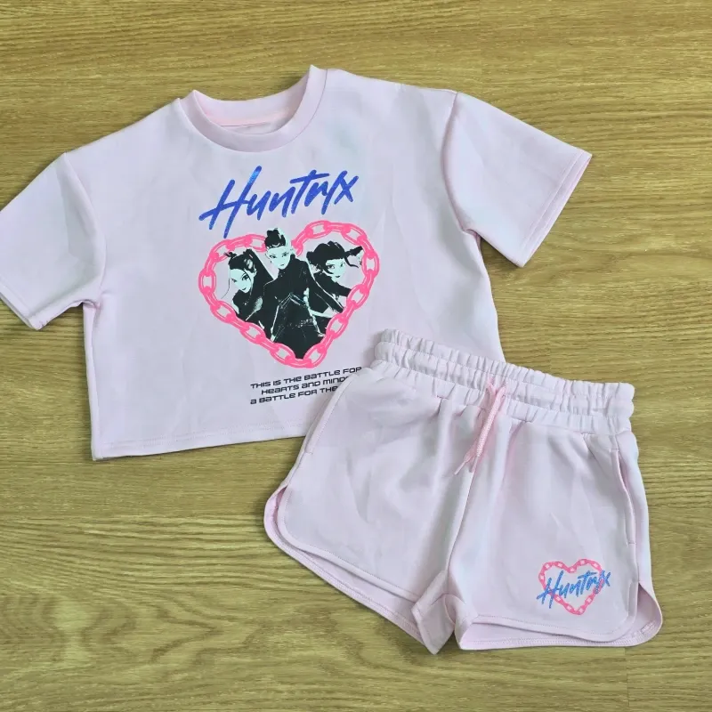 Conjunto color rosa de Las Guerreras K-Pop