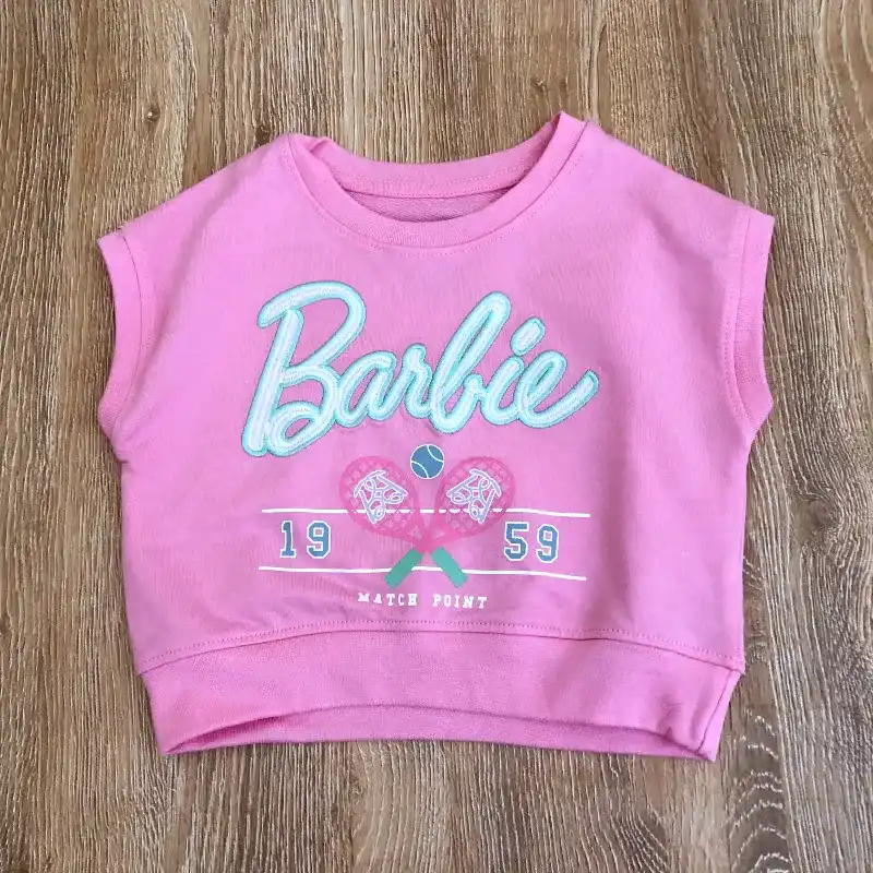 Conjunto color rosado de Barbie 