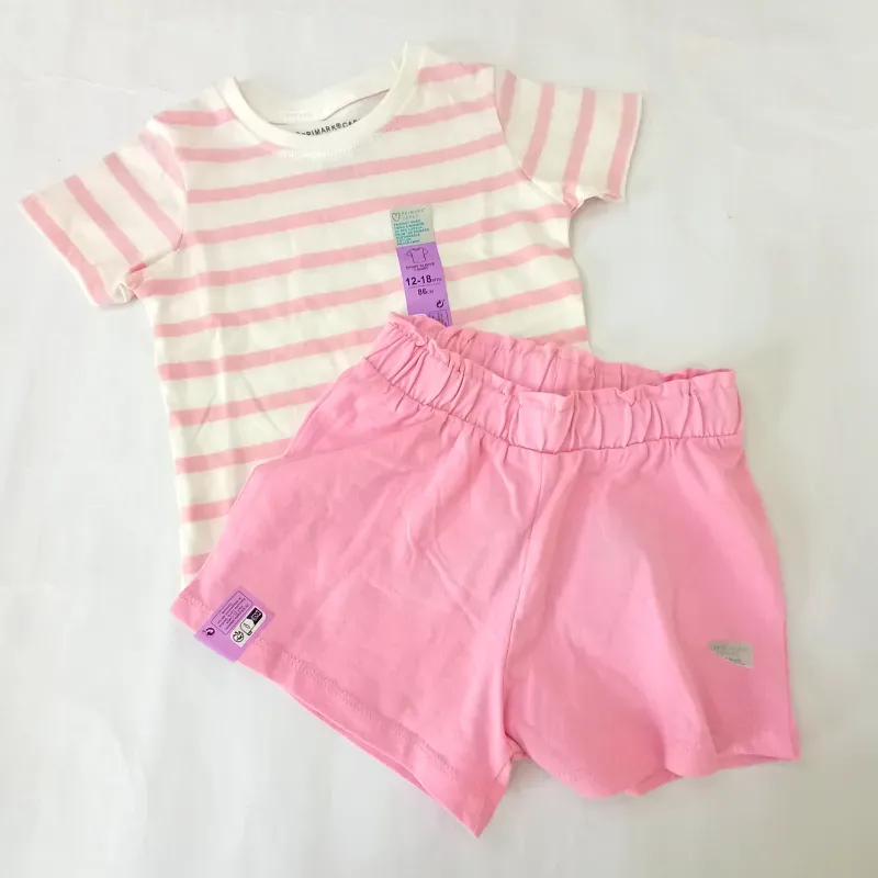 Conjunto color rosado
