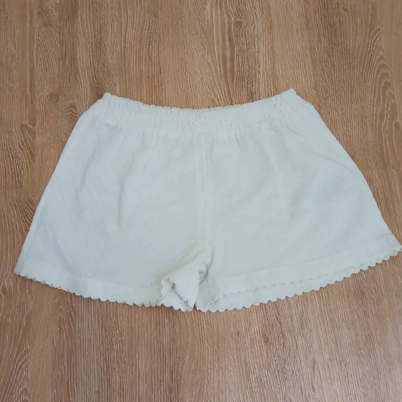 Conjunto de algodón color blanco 