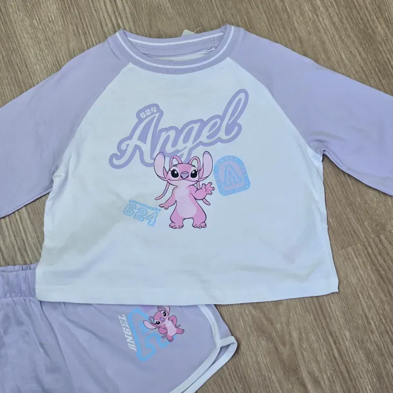 Conjunto de Angel color morado