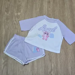 Conjunto de Angel color morado