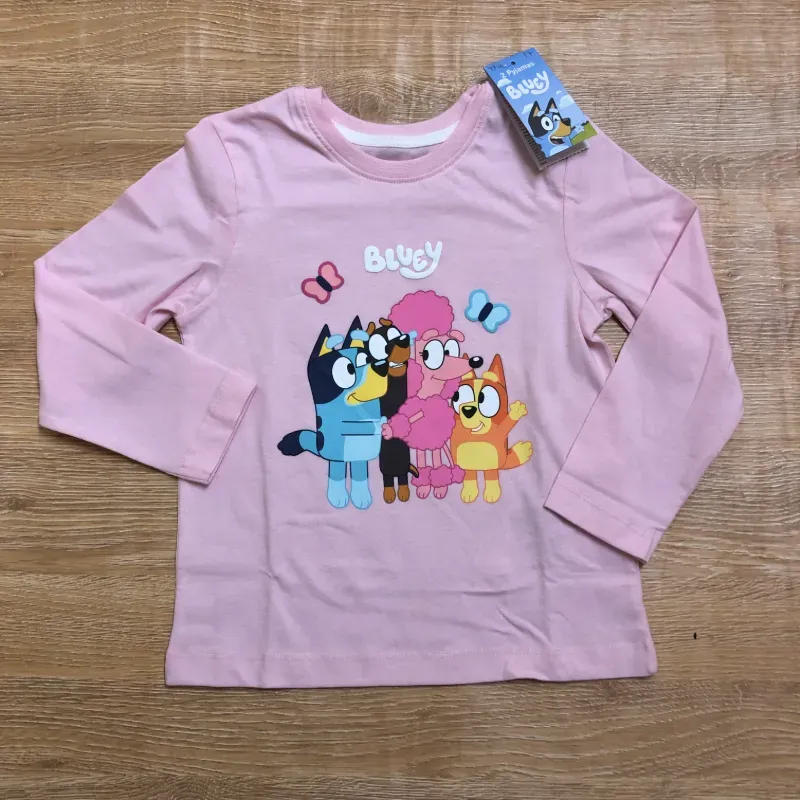 Conjunto de Bluey and Friends color rosado 