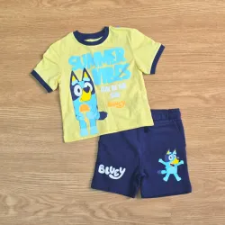 Conjunto de Bluey color azul y amarillo