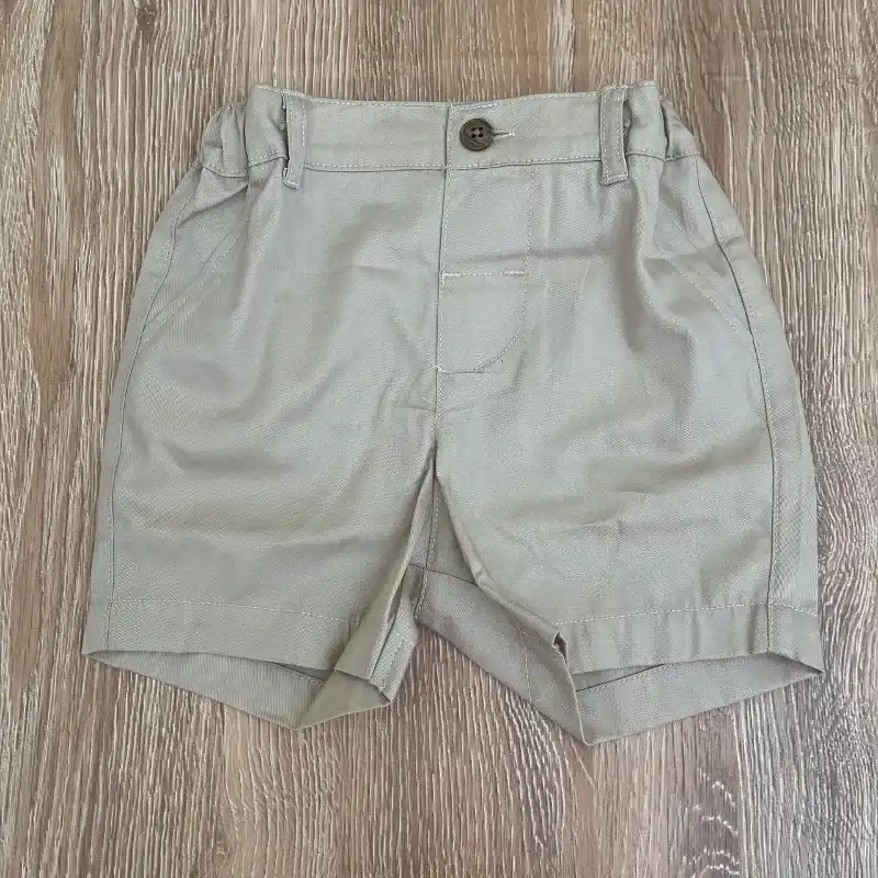 Conjunto de camisa y short color terracota 
