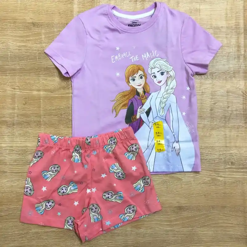 Conjunto de Frozen con Ana y Elsa 