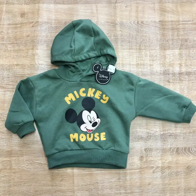 Conjunto de invierno con Mickey Mouse color verde 