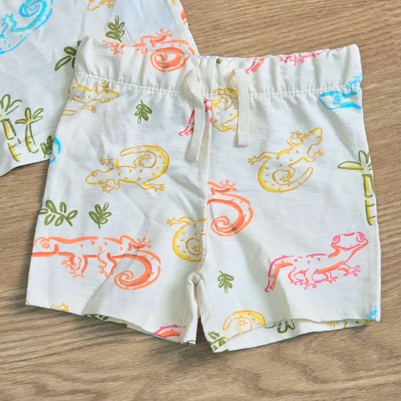 Conjunto de Lagartos con Palmas
