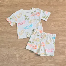 Conjunto de Lagartos con Palmas
