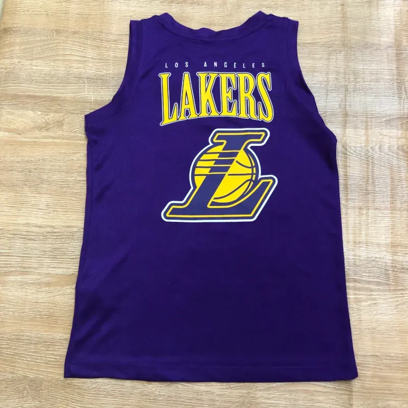 Conjunto de los Lakers color violeta 