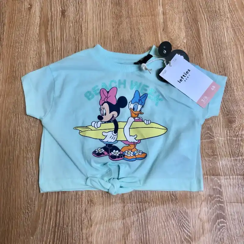 Conjunto de Minnie y Daysi color verde