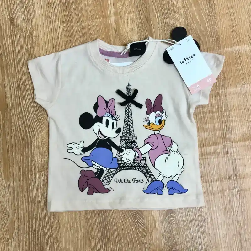 Conjunto de Minnie y Daysi "We like Paris" 