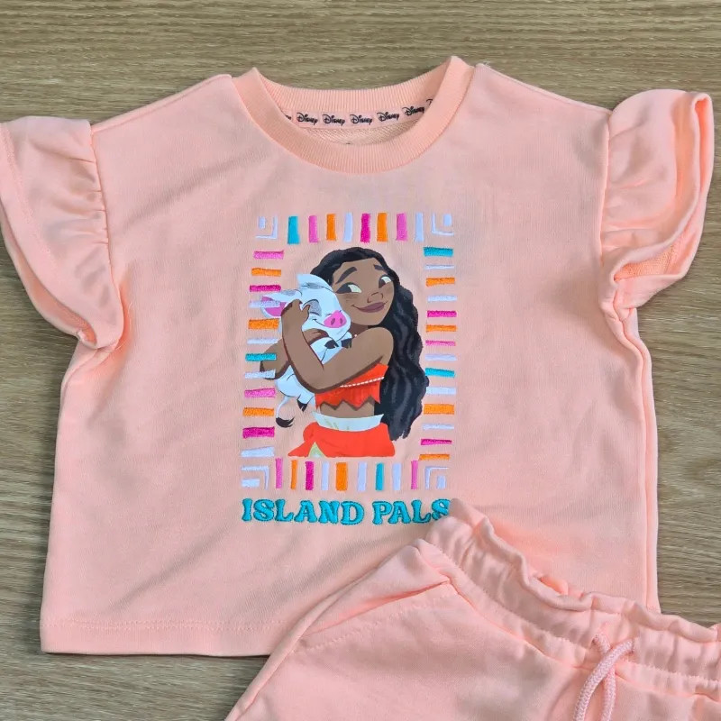 Conjunto de Moana color naranja