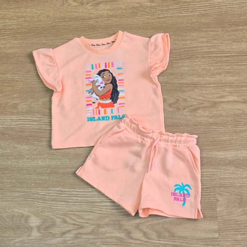 Conjunto de Moana color naranja