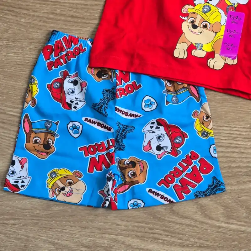 Conjunto de Paw Patrol de Short y Pulover