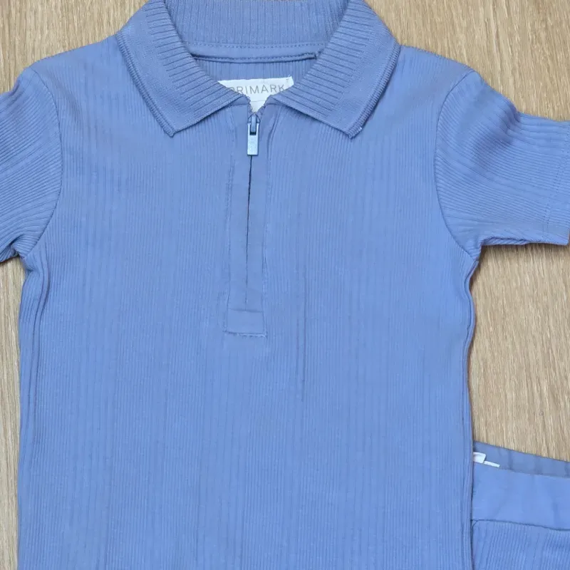 Conjunto de Polo con Short color azul