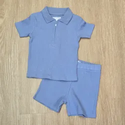 Conjunto de Polo con Short color azul